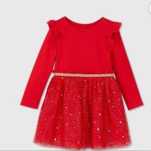 Cat and Jack Red Dress